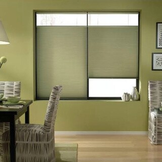 First Rate Blinds Bay Leaf 70 to 70.5-inches Wide Cordless Top Down Bottom Up Cellular Shades
