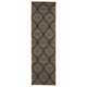 preview thumbnail 19 of 22, Nourison Glistening Nights Modern Geometric Trellis Area Rug 2'2" x 7'6" Runner - Grey - Rectangle