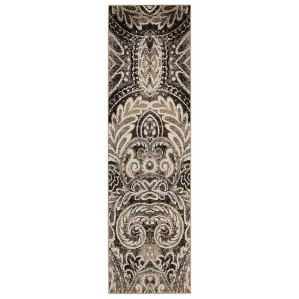 slide 2 of 17, Nourison Ma05 Glistening Nights MA501 Area Rug 2' 2" x 7' 6" - Light Grey - Runner