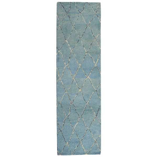 slide 2 of 24, Nourison Intermix Area Rug 2' 3" x 8' - Blue - Runner
