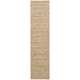 preview thumbnail 12 of 10, Nourison Silk Elements Area Rug 2'5" x 10' Runner - Beige - Runner/Rectangle