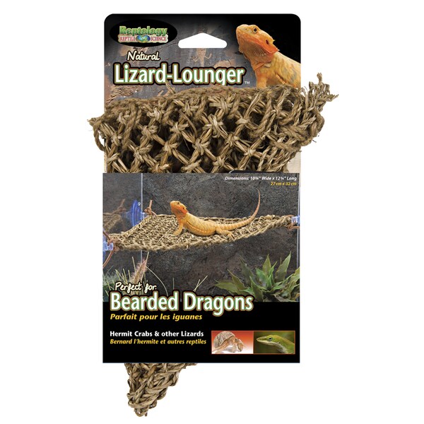 penn plax reptology lizard lounger