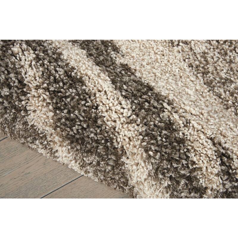 Nourison Amore Abstract Shag Modern Area Rug