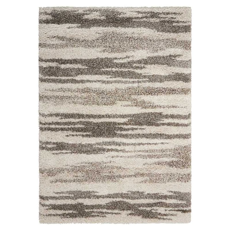 Nourison Amore Abstract Shag Modern Area Rug