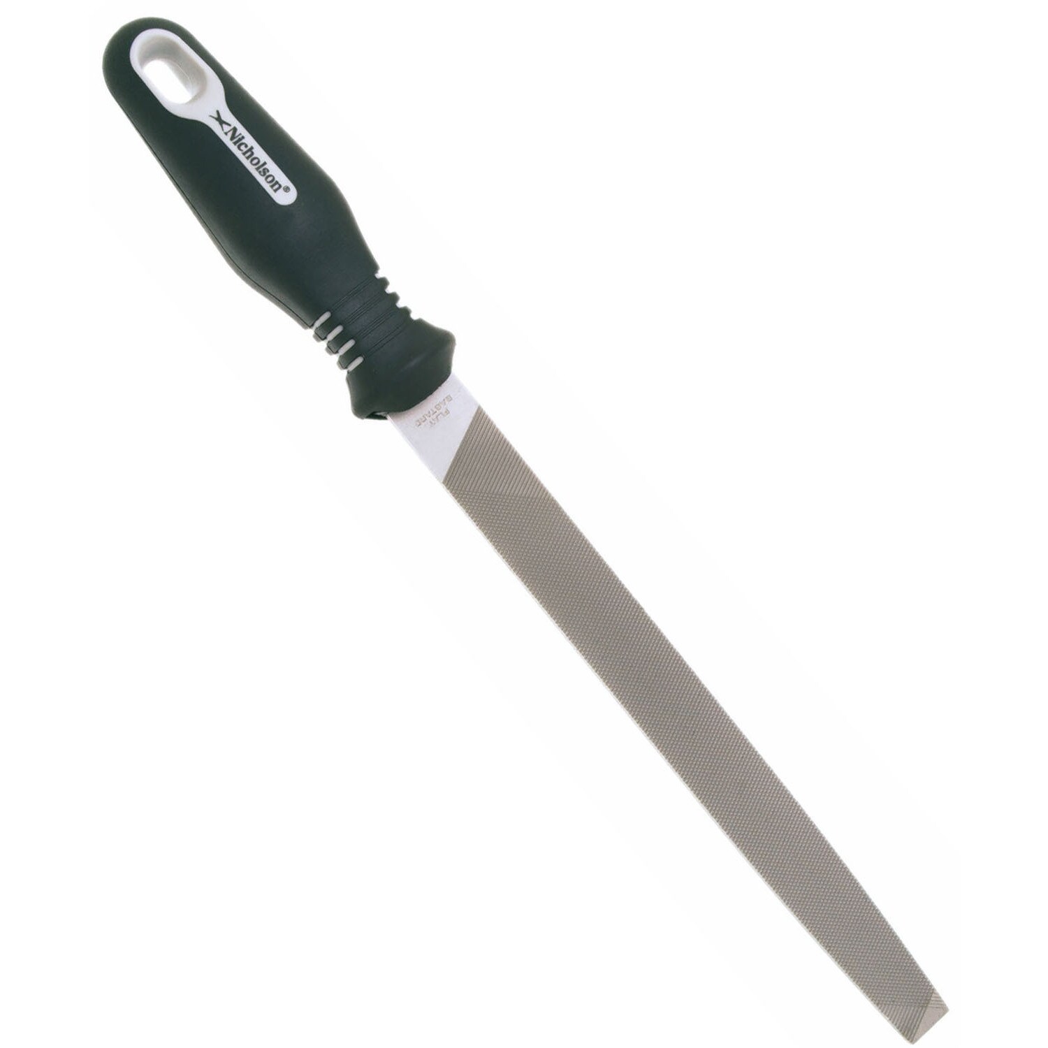 Nicholson hn 8 Flat Bastard Cut File With Ergonomic Handle Overstock