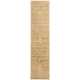 preview thumbnail 10 of 9, Nourison Silk Elements Area Rug 2'5" x 10' Runner - Beige - Runner/Rectangle