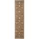 preview thumbnail 1 of 9, Nourison Silk Elements Area Rug 2'5" x 10' Runner - Light Brown - Runner/Rectangle