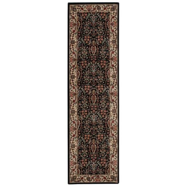 slide 2 of 75, Nourison Persian Arts Area Rug Black - 2' 3" x 12' - Runner