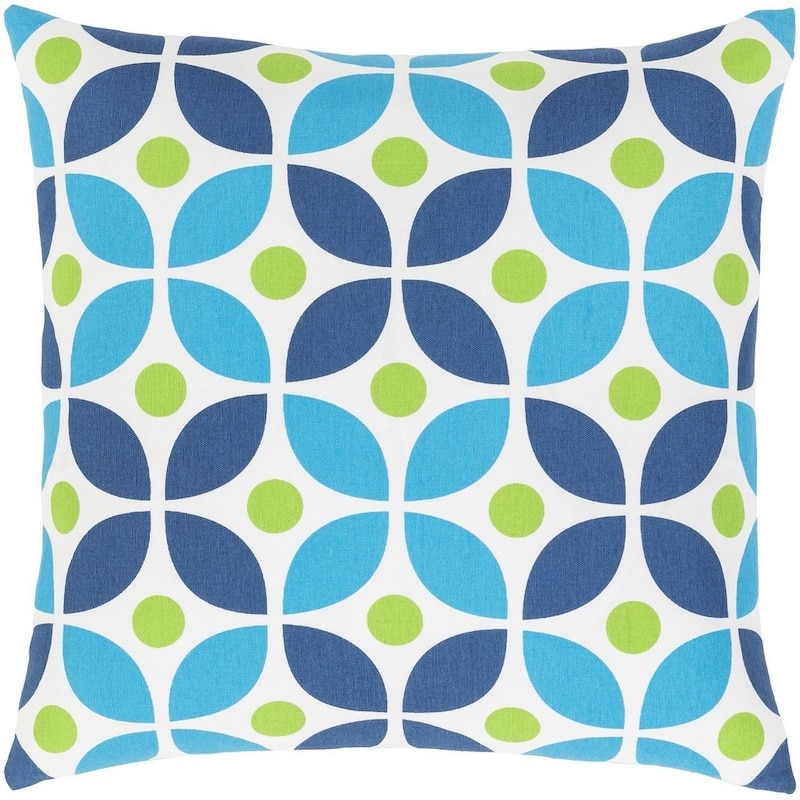 Decorative Gail 22-inch Feather Down or Poly Filled Throw Pillow