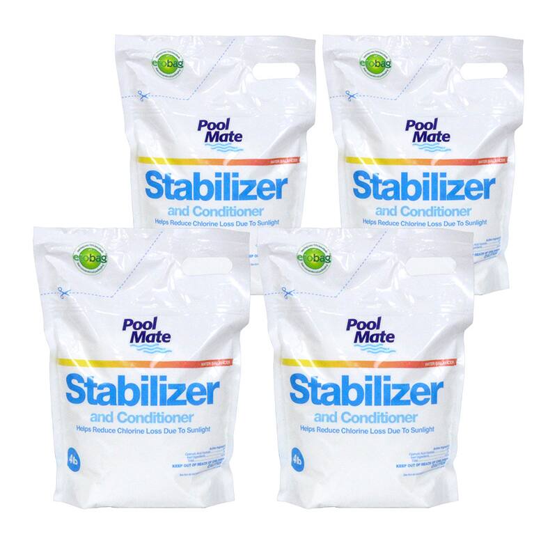 Pool Mate Stabilizer and Conditioner - White
