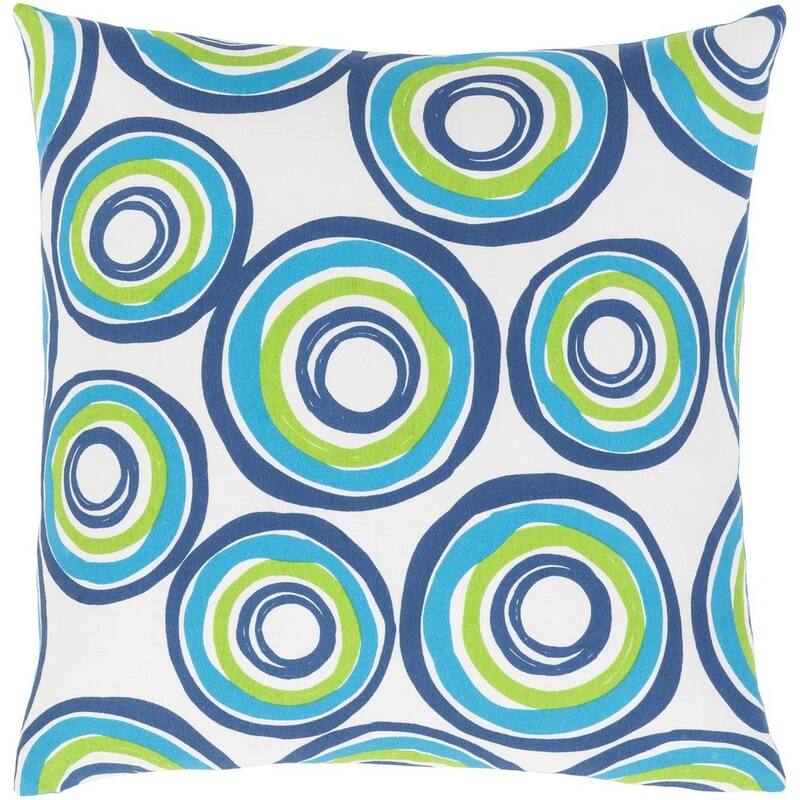 Decorative Frieda 20-inch Feather Down or Poly Filled Throw Pillow