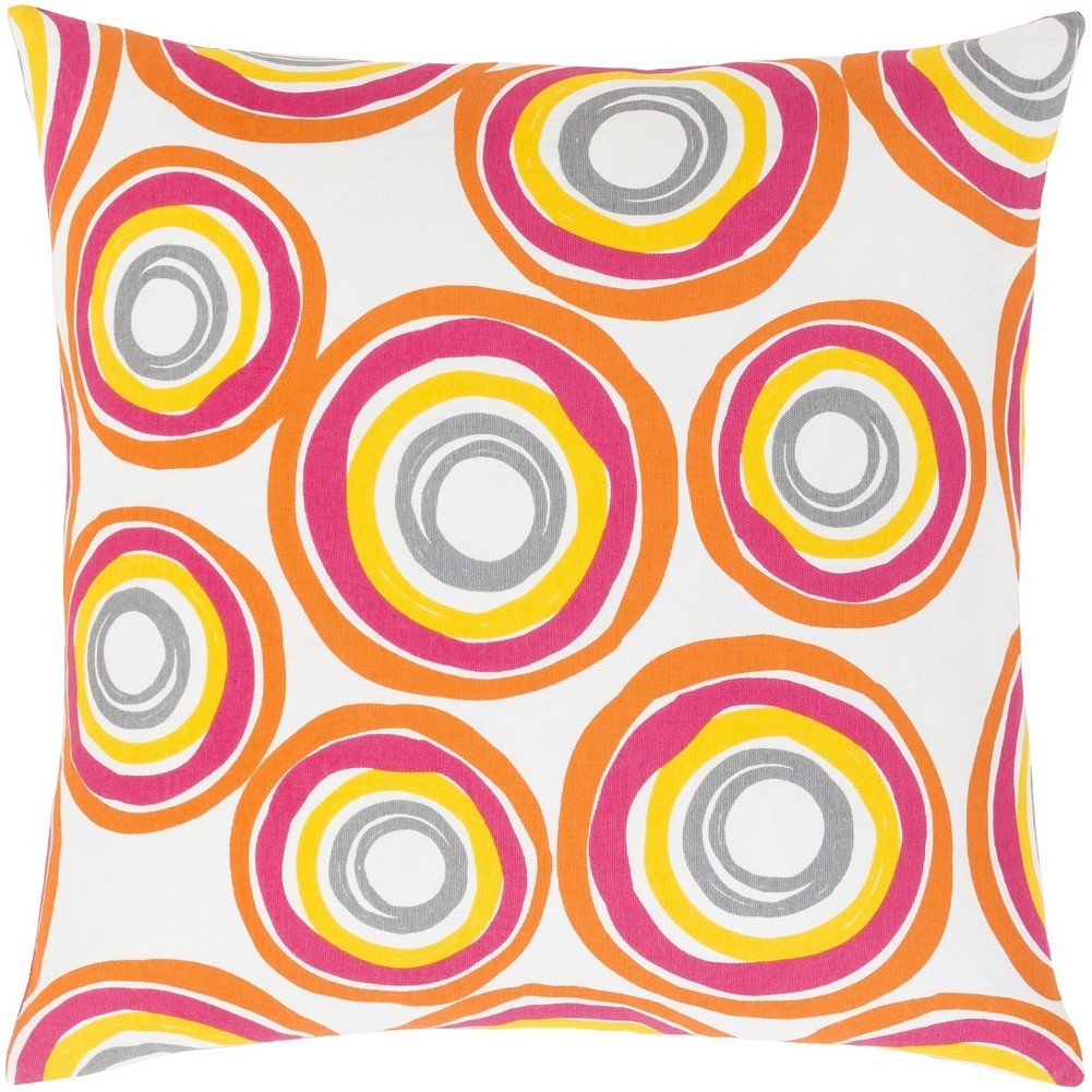 Decorative Frieda 20-inch Feather Down or Poly Filled Throw Pillow