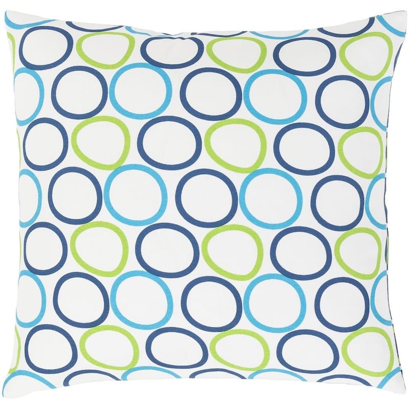 Decorative Essen 20-inch Feather Down or Poly Filled Throw Pillow