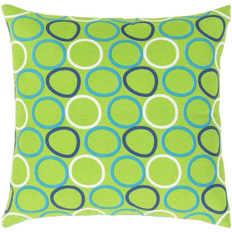 Decorative Essen 18-inch Feather Down or Poly Filled Throw Pillow