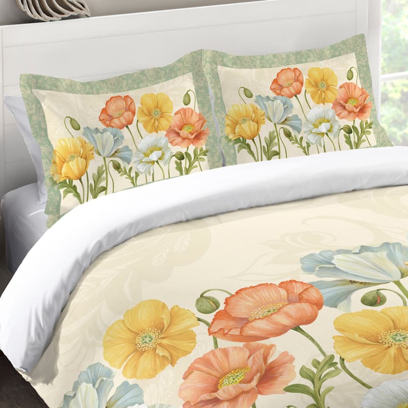 Laural Home Poppy Garden Standard Pillow Sham