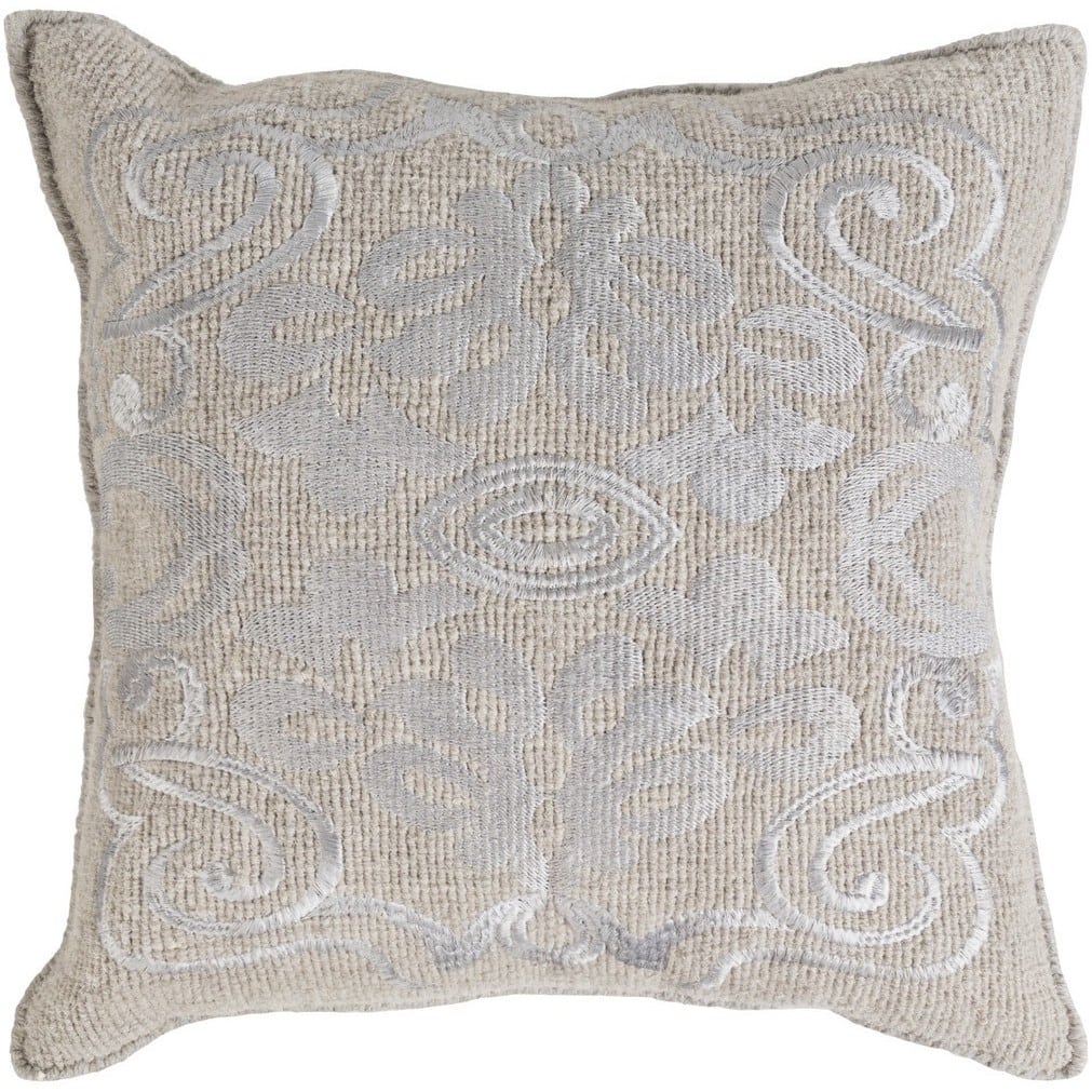 Decorative Clarita 22-inch Feather Down or Poly Filled Throw Pillow