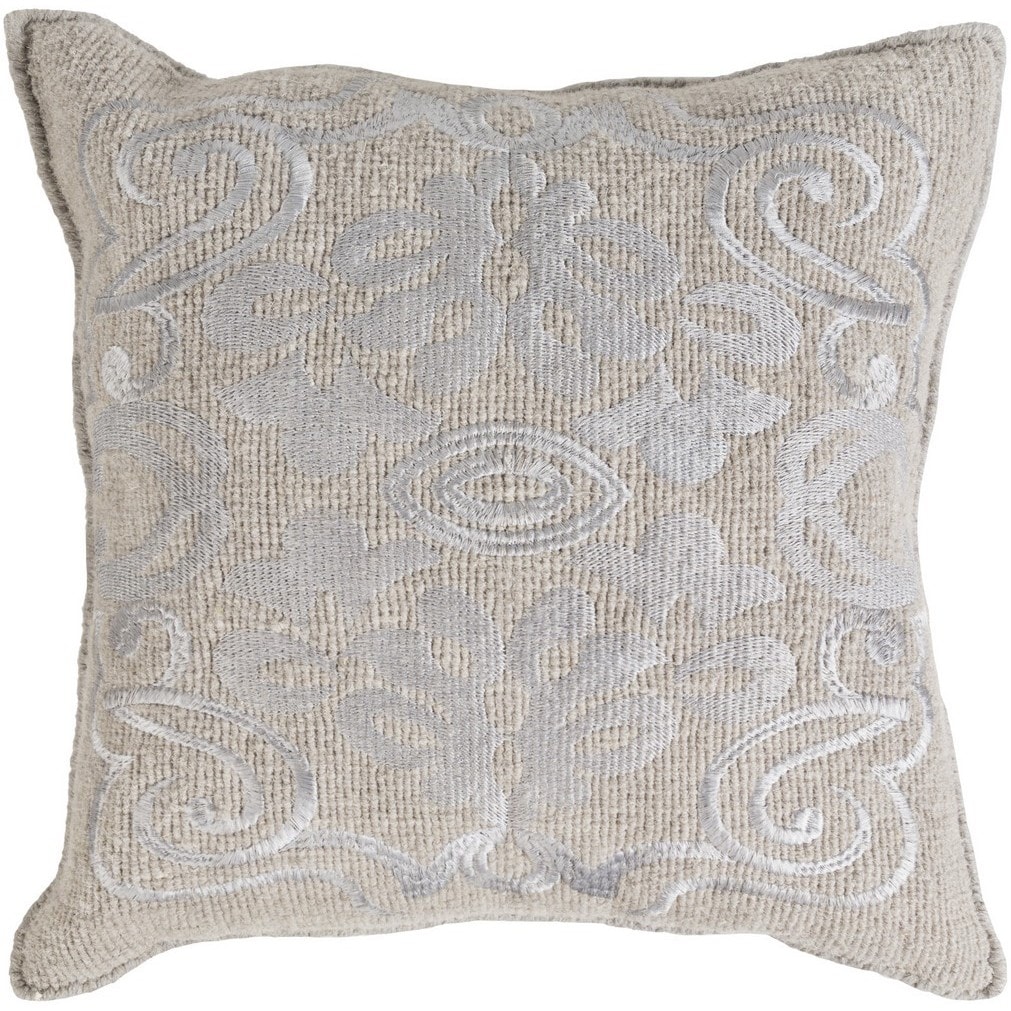 Decorative Clarita 22-inch Feather Down or Poly Filled Throw Pillow