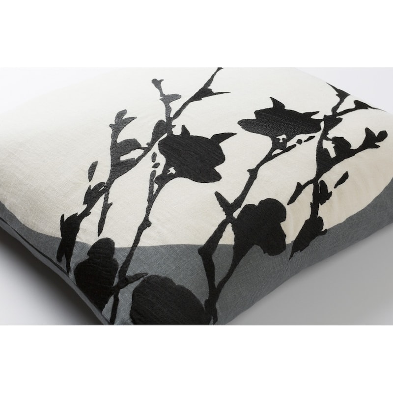 Decorative Forbach 20-inch Feather Down or Poly Filled Throw Pillow