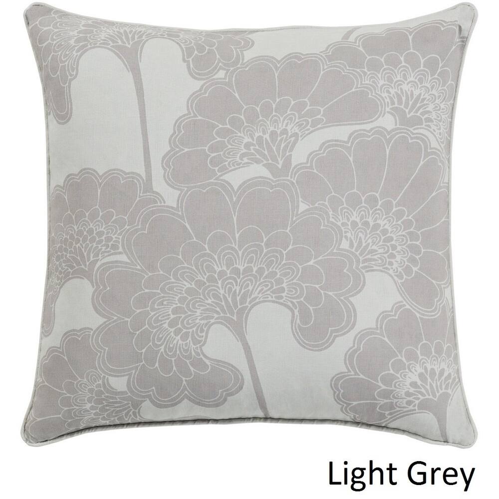 Decorative Cowes 20-inch Feather Down or Poly Filled Throw Pillow