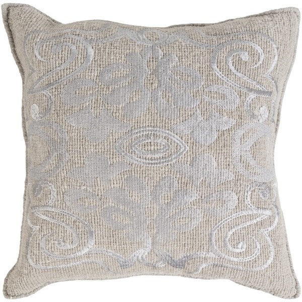 Decorative Clarita 20-inch Feather Down or Poly Filled Throw Pillow