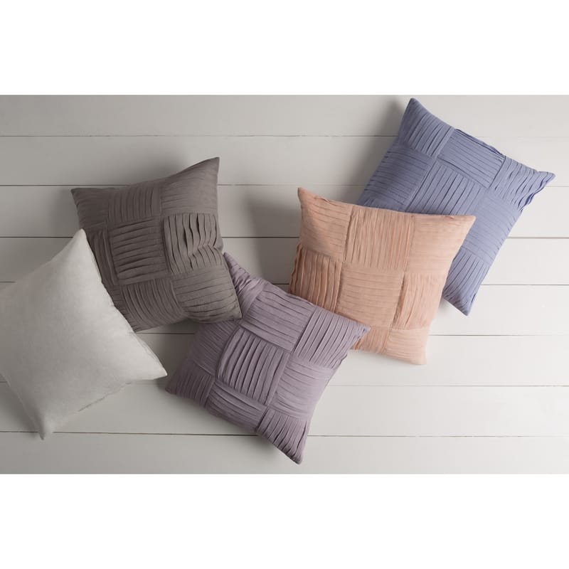 Decorative Cassadee 20-inch Feather Down or Poly Filled Throw Pillow