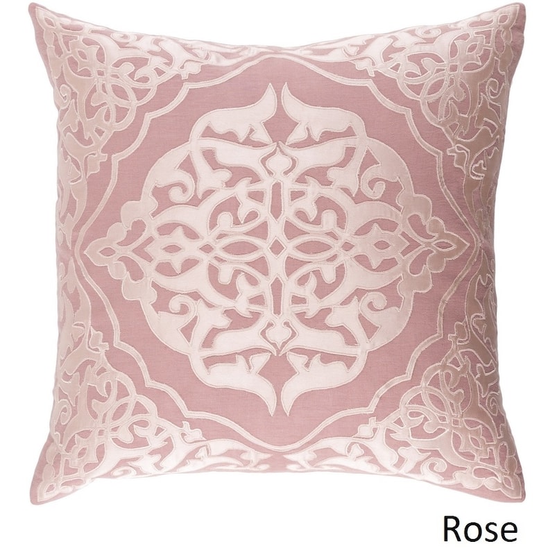 Decorative Fort Collins 18-inch Feather Down or Poly Filled Throw Pillow