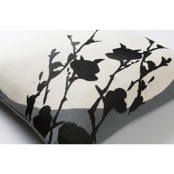 Decorative Forbach 18-inch Feather Down or Poly Filled Throw Pillow