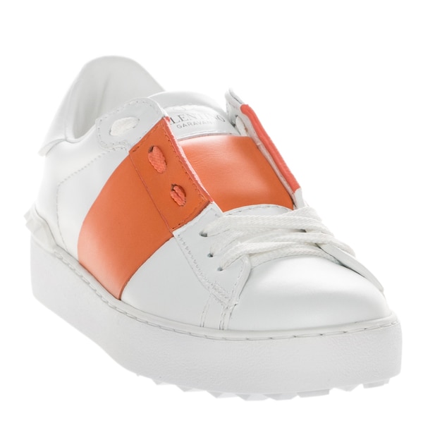 valentino orange shoes