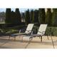 Cosco Outdoor Aluminum Chaise Lounge Chair (Set of 2) - Thumbnail 3