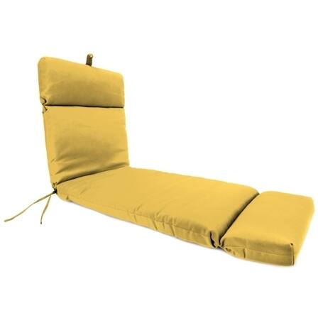 Jordan Manufacturing Sunbrella Spectrum Daffodil Chaise Lounge Cushion