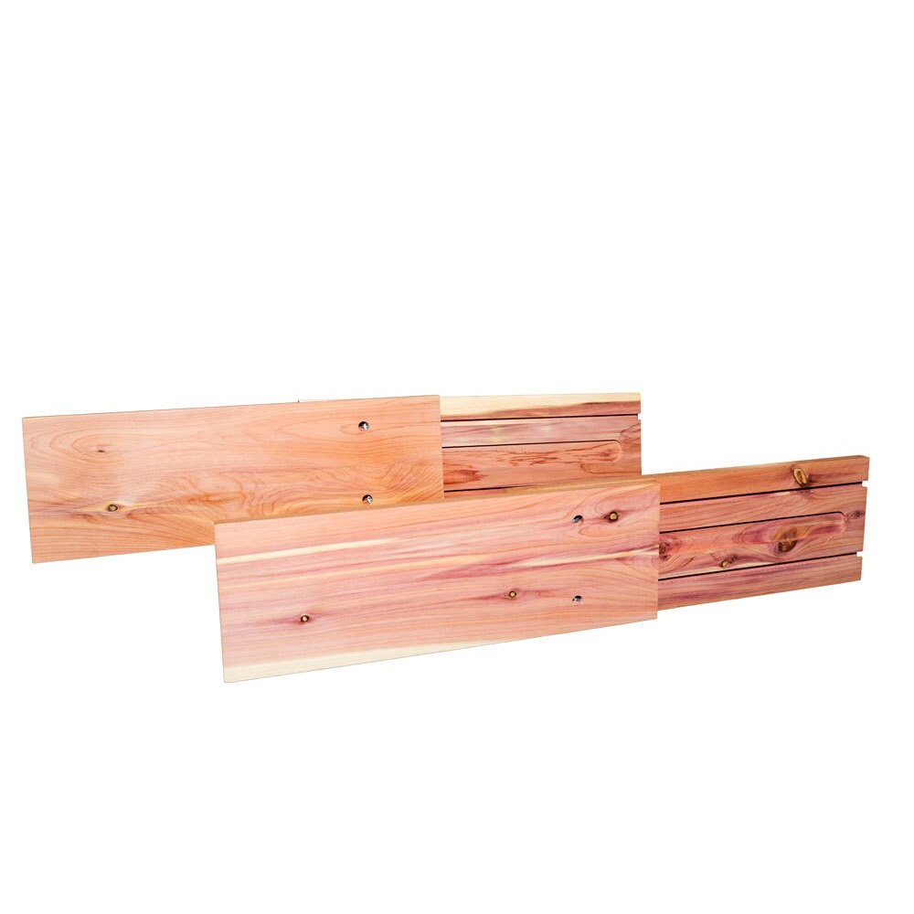 Shop Unfinished Natural Red Cedar Wood Drawer Dividers 2 Pack