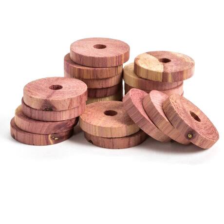 Red Cedar Wood Rings (12 Pack)