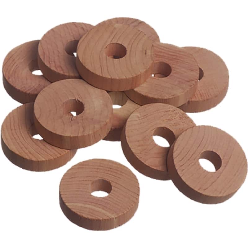 Red Cedar Wood Rings (12 Pack)