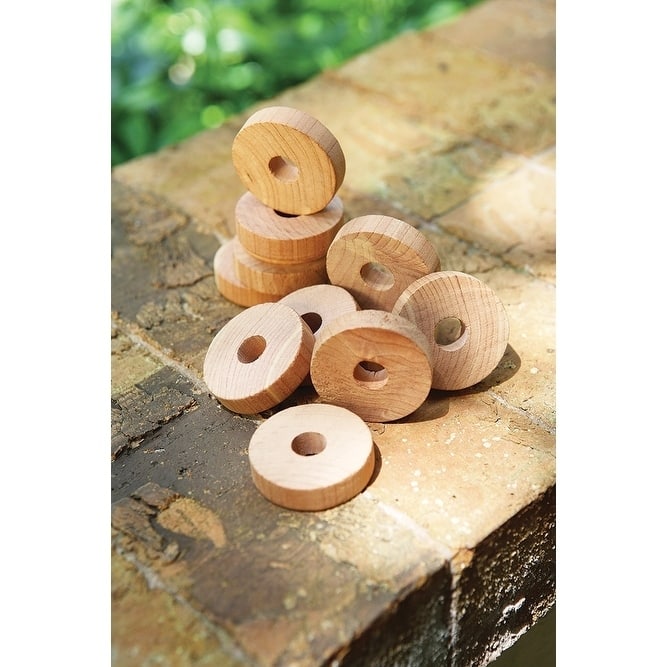 Red Cedar Wood Rings (12 Pack)