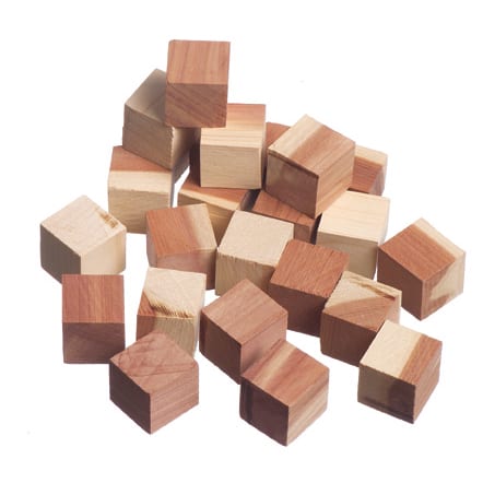 Red Cedar Wood Cubes (24 Pack)
