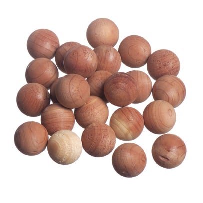 Red Cedar Wood Balls (24 Pack)