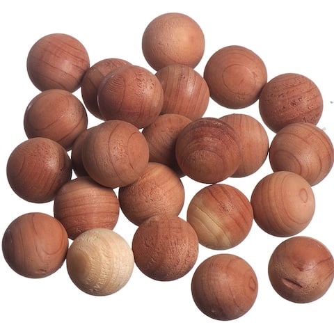 Red Cedar Wood Balls (24 Pack)