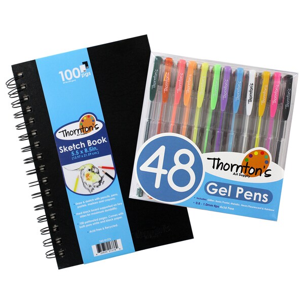 art supplies gel pens