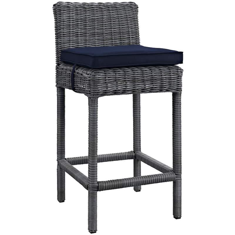 Invite Bar Stool - Grey/Navy