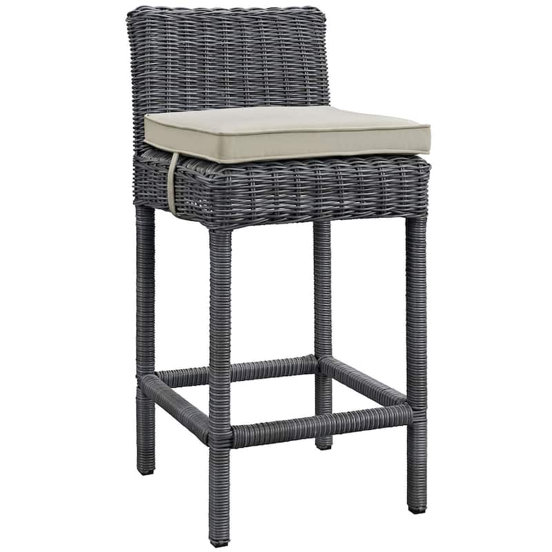 Invite Bar Stool - Grey/Beige