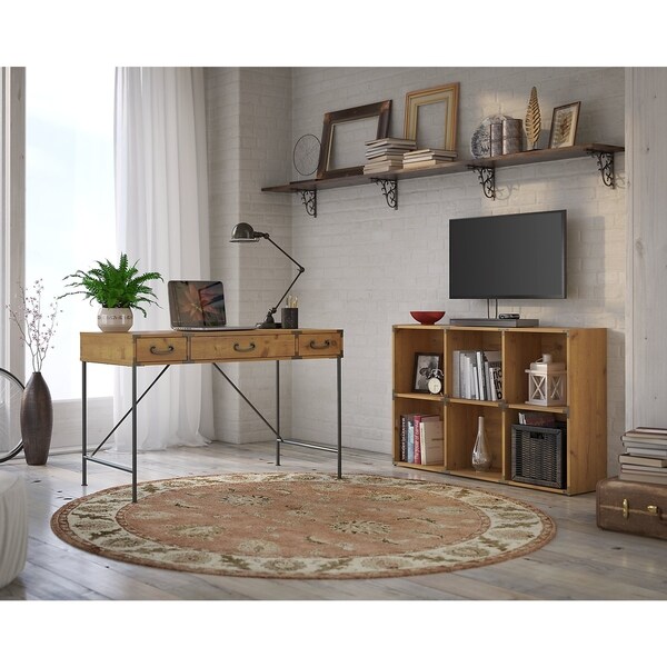 Shop kathy ireland® Office Ironworks 48W Writing Desk Office Suite in