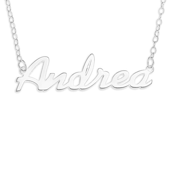 tiffany personalized name necklace