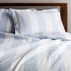 preview thumbnail 1 of 2, Barrado Stripe Coverlet Blue - Full