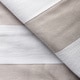 preview thumbnail 2 of 2, Barrado Stripe Coverlet Taupe - Full