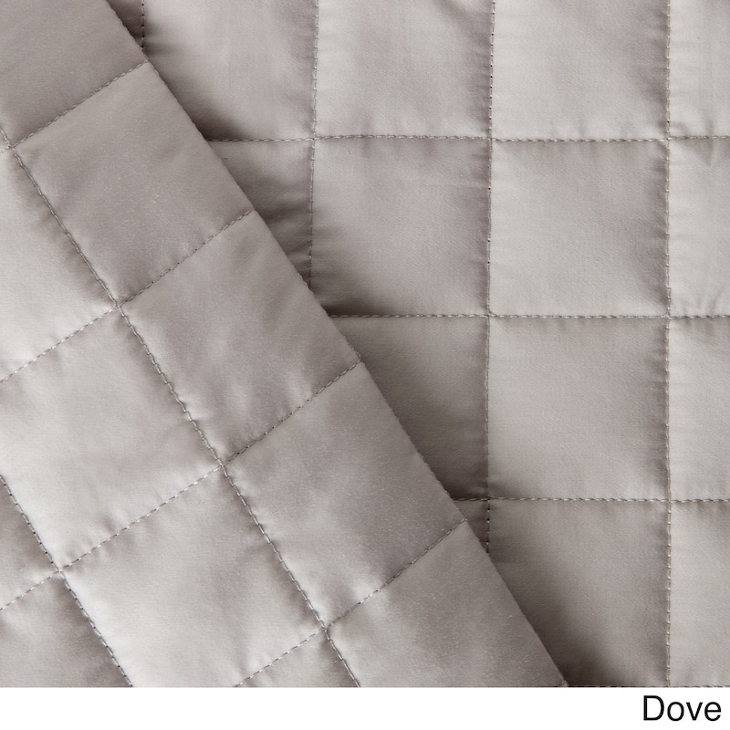 Sensation Quilted Sham - Euro Dove