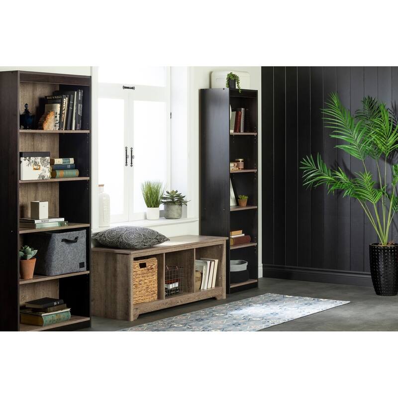 South Shore Vito Cubby Storage Bench