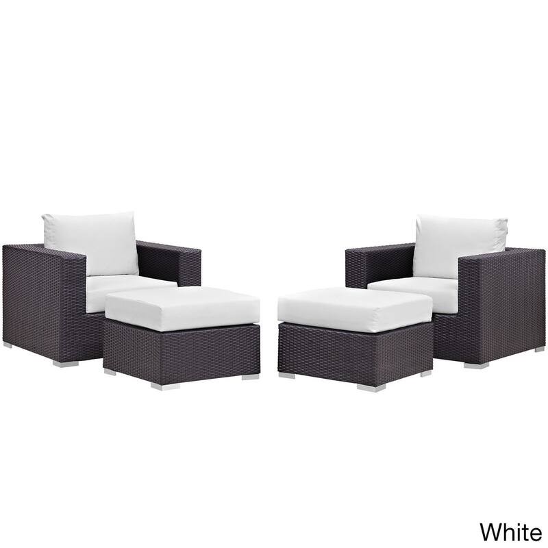 Gather 4 Piece Outdoor Patio Sectional Set