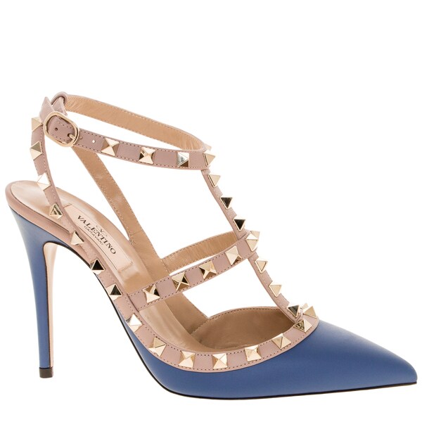 blue rockstud valentino