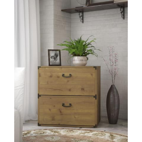 Ironworks Lateral File Cabinet from kathy ireland Home by Bush Furniture