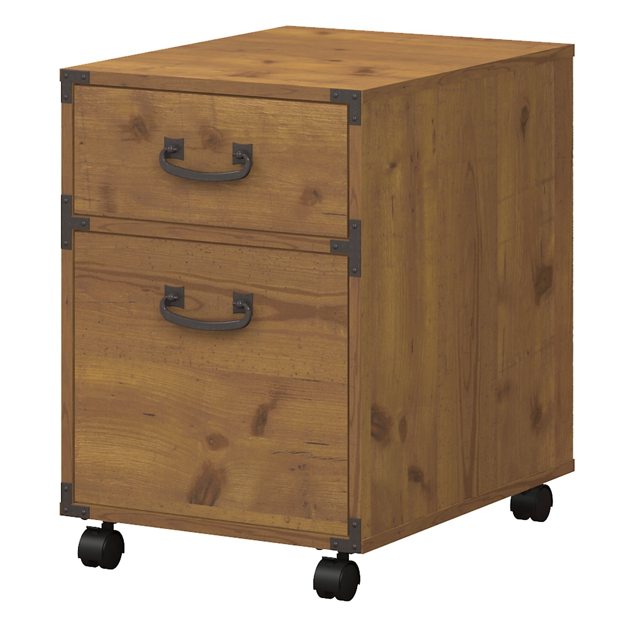 Shop Ironworks Mobile File Cabinet From Kathy Ireland Home By Bush